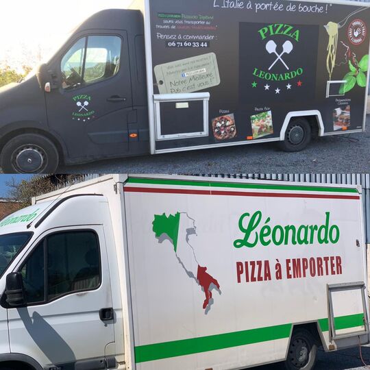 Léonardo pizza à emporter