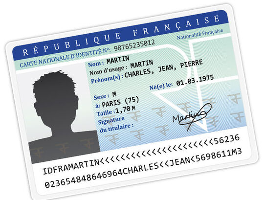 Carte d'identité