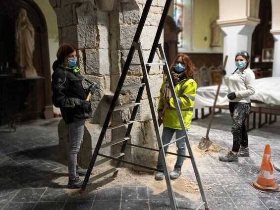 Préparation du chantier Eglise 3CA