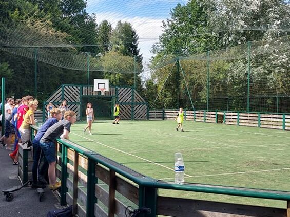 Animations sur le terrain multisports