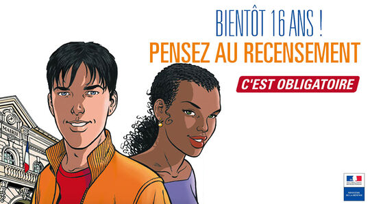 Tout jeune Français qui a 16 ans doit faire la démarche de se faire recenser en Mairie 